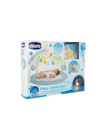 CHICCO 00009866200000 Kūdikių kilimėlis 3in1 mėlynas