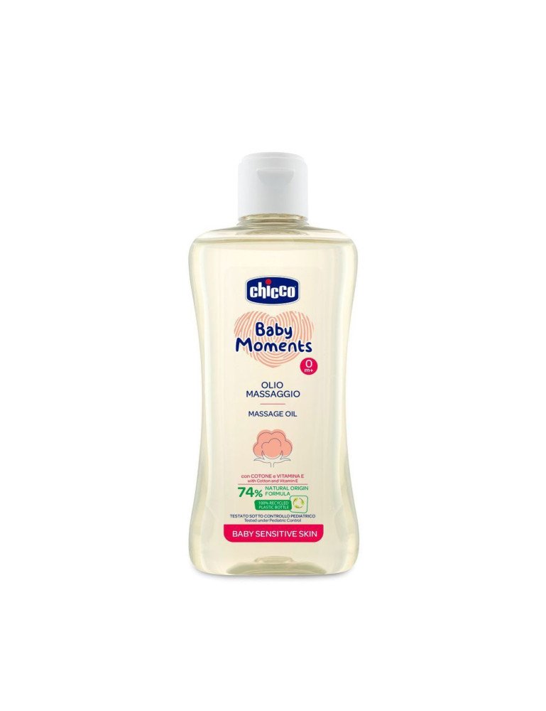 CHICCO 00010242000000 Masažo aliejus 200ml 0m+