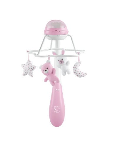 CHICCO 00011041100000 Karuselė TOY FD RAINBOW COT MOBILE PINK
