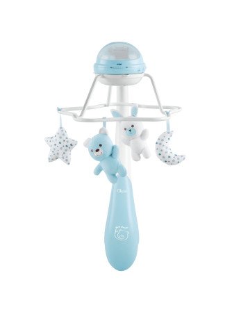 CHICCO 00011041200000 Karuselė TOY FD RAINBOW COT MOBILE BLUE