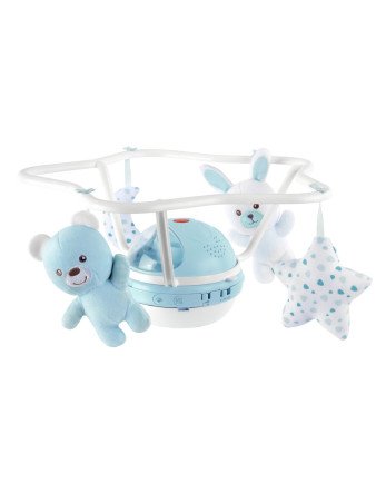 CHICCO 00011041200000 Karuselė TOY FD RAINBOW COT MOBILE BLUE