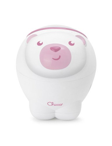 CHICCO 00011558100000 Poliarinio lokio projektorius rožinės spalvos