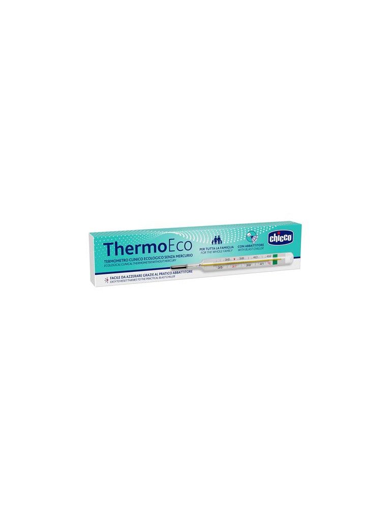 CHICCO 00011837000000 ECO stiklinis termometras be gyvsidabrio