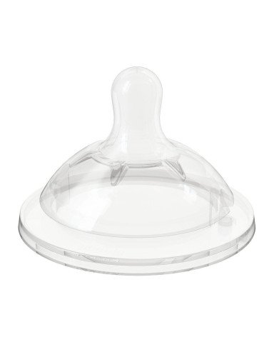 CHICCO 00081035200000 NF silikoninis buteliuko čiulptukas 4m+ trigubo srauto