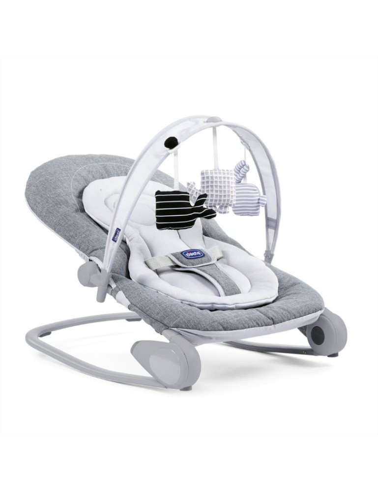CHICCO 07079840840000 Šezlongas HOOPLA TITANIUM-Elektriniai gultukai-Gultukai