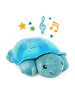 "Cloud B" CLTT-7323-T2 N10/202 Naktinis šviestuvas + muzikinė dėžutė "Turtle blue 2in1