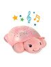 "Cloud B" CLTT-7323-T2P N10/20 Naktinis šviestuvas + muzikinė dėžutė "Turtle pink 2in1