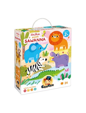 CzuCzu 7424951 Wild Sawanna Dėlionė 24el.