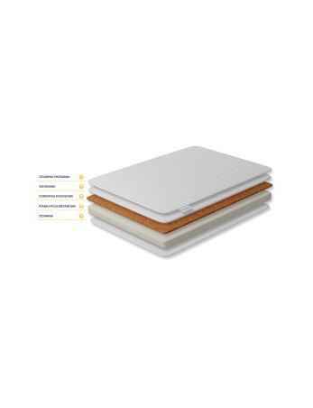 DANPOL ECO COMFORT čiužinys 120x60x10 T18F DP/M-Čiužiniai-Kūdikių lovytės ir čiužiniai