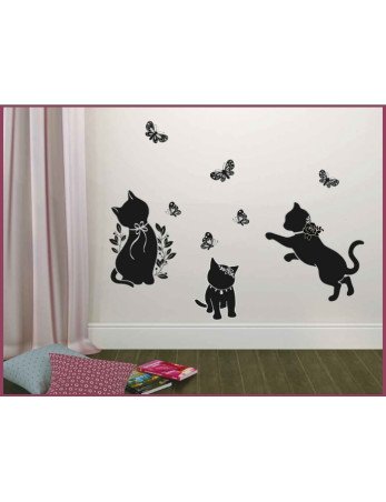 Sienų dekoracijos - CATS SLK-7541
