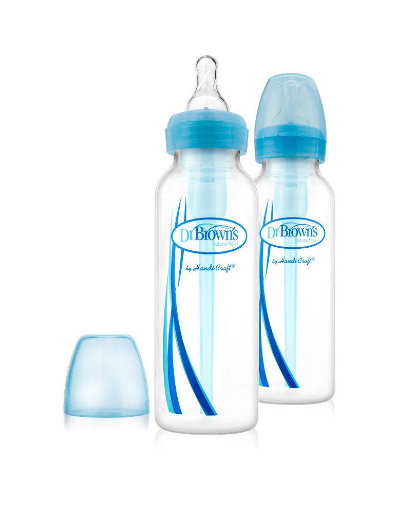 Dr.Browns SB42405 Standartinis 120 ml buteliukas GALIMYBĖS 2 pakuotės mėlyna