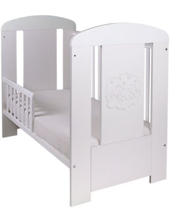 DREWEX WHITE PREMIUM COTTLE + stalčius-Kūdikių lovytės-Kūdikių lovytės ir čiužiniai