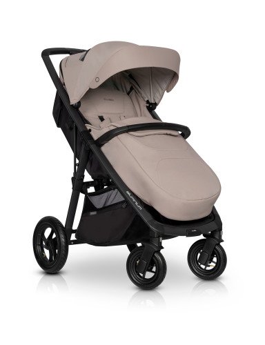 EASY GO vežimėlis QUANTUM AIR TAUPE-Sportiniai vežimėliai-Vežimėliai ir nešioklės