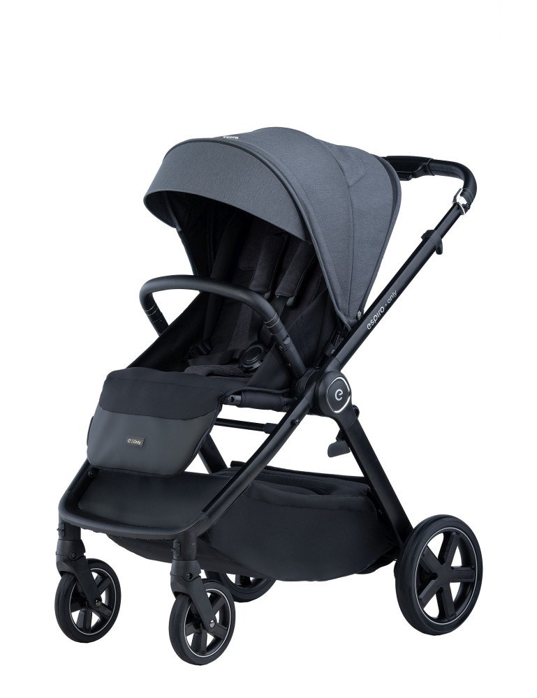 ESPIRO Vaikiškas vežimėlis ONLY WAY 117 graphite anthracite gel-Sportiniai vežimėliai-Vežimėliai ir nešioklės