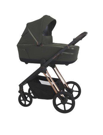 ESPIRO Daugiafunkcinis vežimėlis MILOO 04 luxury green-2 dalių vežimėliai / du viename-Vežimėliai ir nešioklės