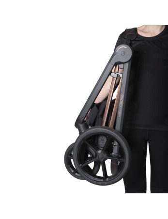 ESPIRO Daugiafunkcinis vežimėlis MILOO 04 luxury green-2 dalių vežimėliai / du viename-Vežimėliai ir nešioklės