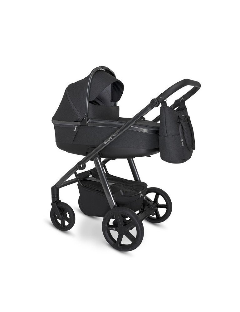 ESPIRO Daugiafunkcinis vežimėlis NEXT Up 617 grafitinis mėnulio gelis-2 dalių vežimėliai / du viename-Vežimėliai ir nešioklės