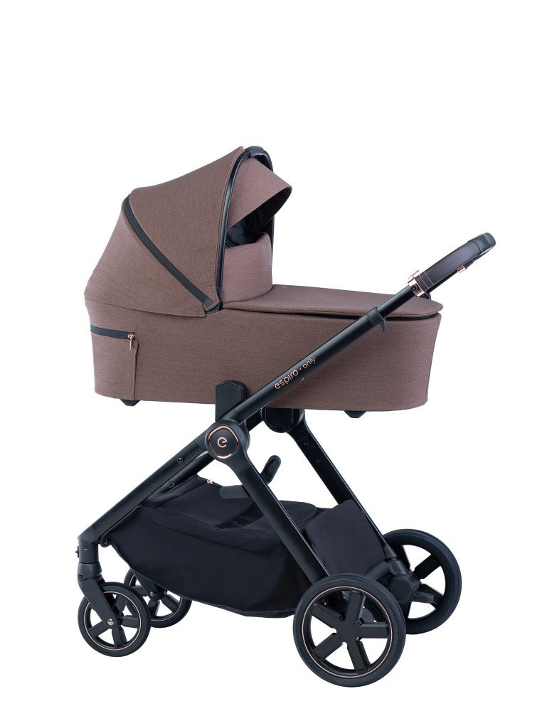 ESPIRO Universalus vaikiškas vežimėlis TIK 219 chic brown gel-2 dalių vežimėliai / du viename-Vežimėliai ir nešioklės