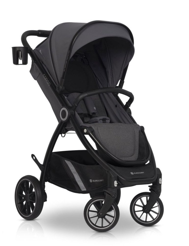 EURO-CART vežimėlis CROX IRON-Sportiniai vežimėliai-Vežimėliai ir nešioklės