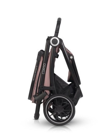 EURO-CART Vaikiškas vežimėlis CROX ROSE-Sportiniai vežimėliai-Vežimėliai ir nešioklės