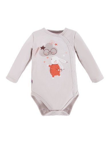 EWA 728364 MELLOW body LONG be užtrauktuko pilka 56
