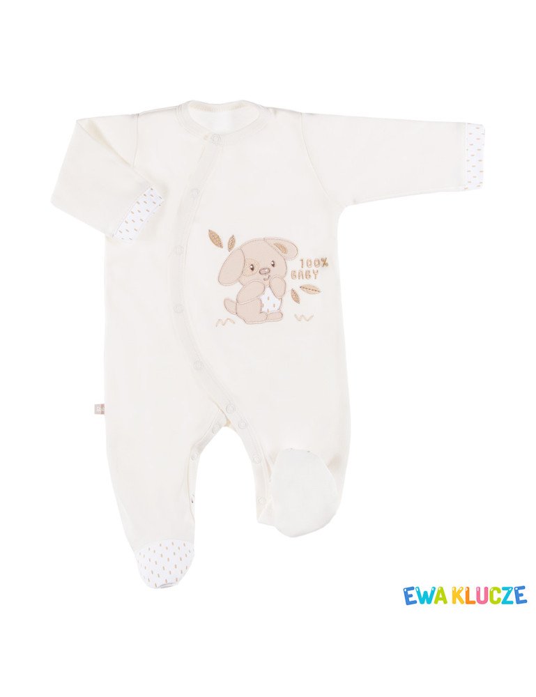 EWA 852526 NEWBORN Pajacare ecru 50