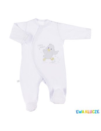 EWA 852564 NEWBORN Pajacare balta 56