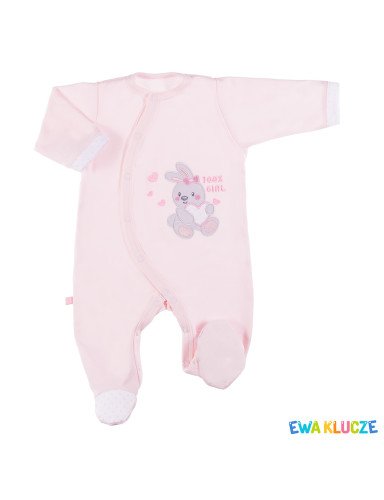 EWA 852588 NEWBORN Pajacek Pink 50
