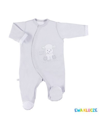 EWA 852625 NEWBORN Pilka pižama 56