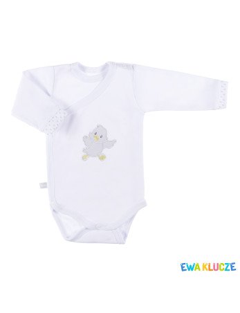 EWA 852724 NEWBORN Body REGL LONG balta 62