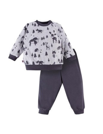 Ewa 934011 Pižama "Sweet Night", grafito spalvos 104