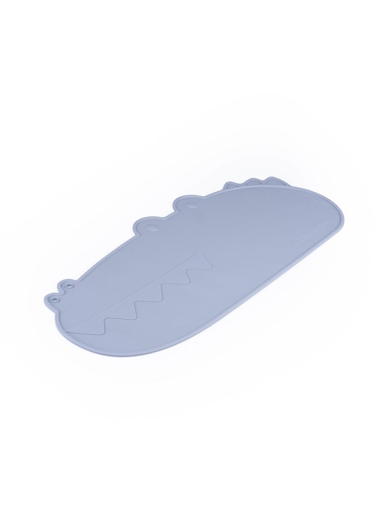 GILIGUMS GG 45490 Silikoninis kilimėlis krokodilo pilkos spalvos