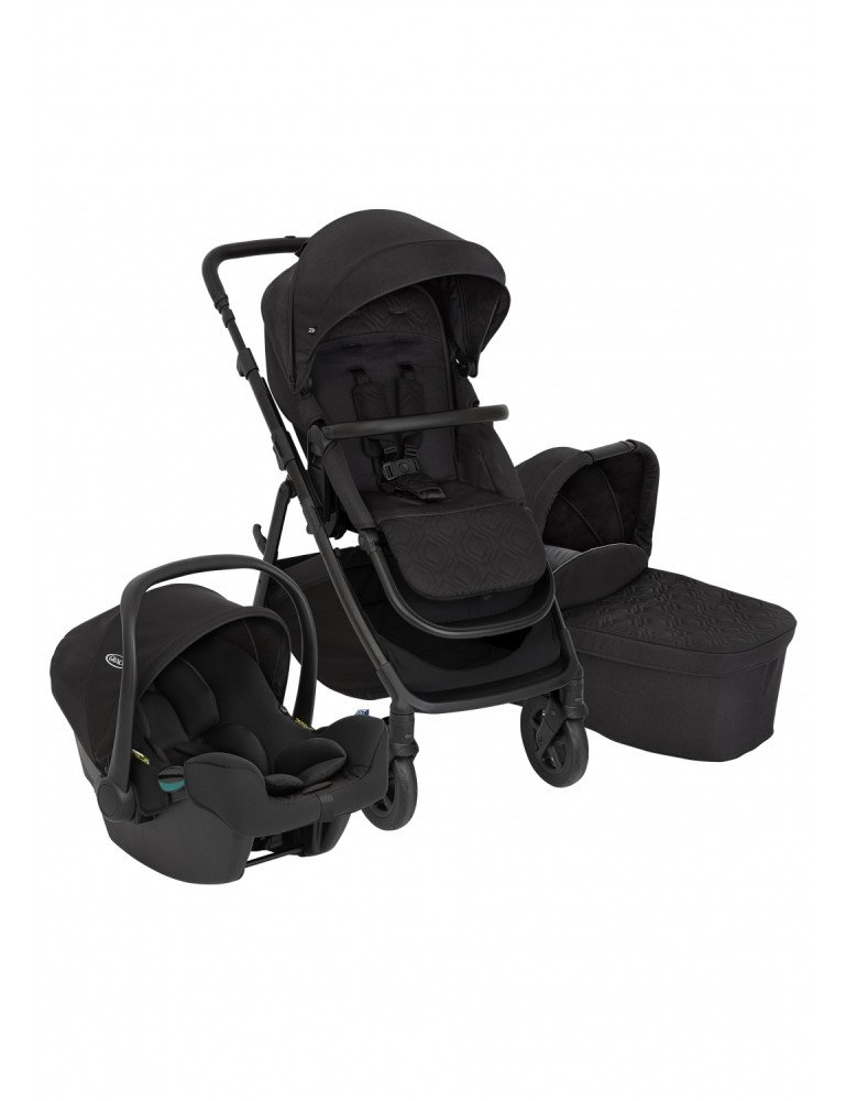 GRACO Vaikiškas vežimėlis NEAR2ME DLX TRIO MIDNIGHT 3-in-1 rinkinys-3 dalių vežimėliai / trys viename-Vežimėliai ir nešioklės