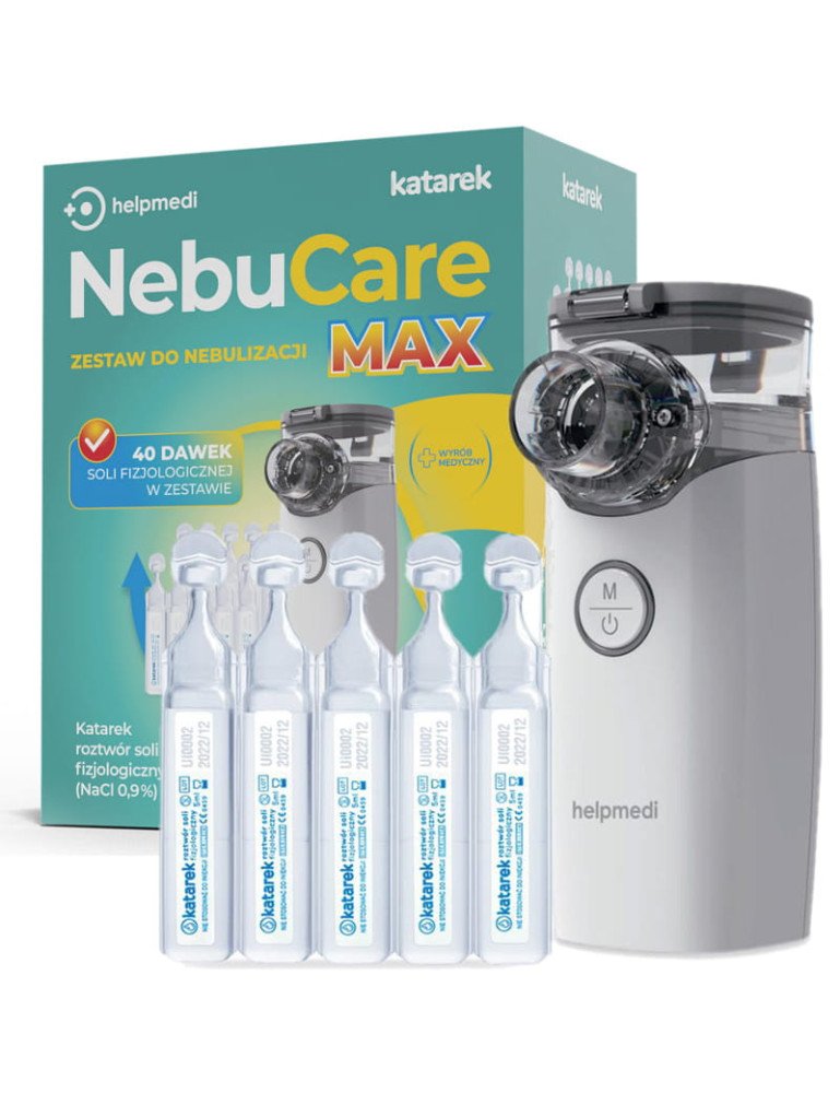 HELPMEDI "Katarek Nebucare MAX" nebulizavimo rinkinys