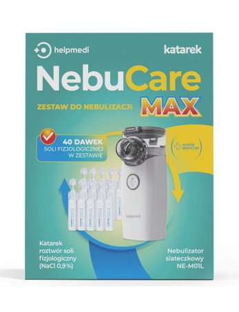HELPMEDI "Katarek Nebucare MAX" nebulizavimo rinkinys