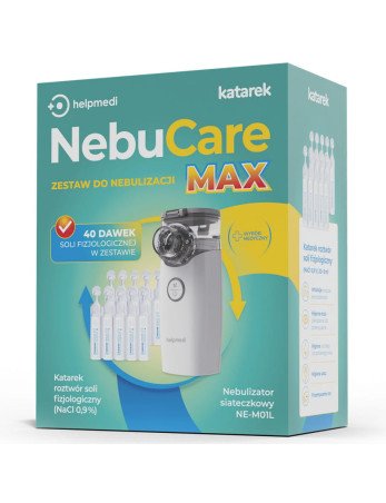 HELPMEDI "Katarek Nebucare MAX" nebulizavimo rinkinys
