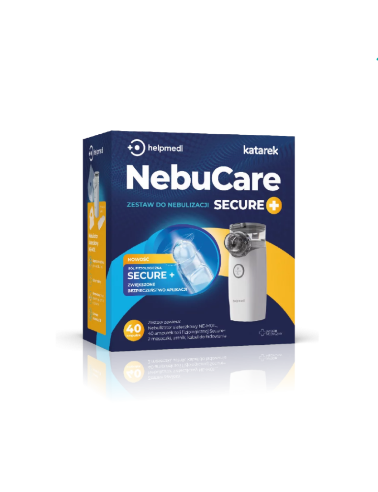 HELPMEDI "Katarek NebuCare Secure+" nebulizavimo rinkinys