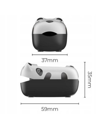 HELPMEDI PulsoCare Panda pulsoksimetras vaikams, sveriantiems daugiau kaip 10 kg