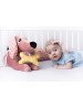 HENCZ 312 Sensory Pink Dachshund - apsauga, užvalkalas, kokonas, kūdikio lizdas, maitinimo ritinėlis