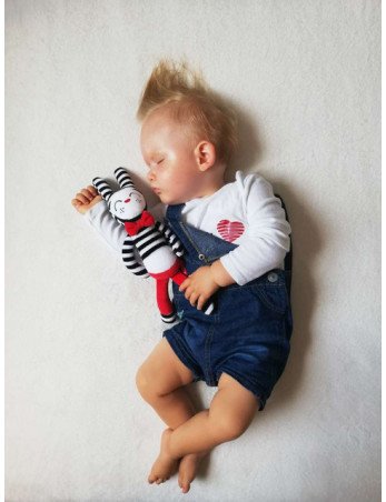 HENCZ 614 Hycuś kontrastinis pliušinis žaislas