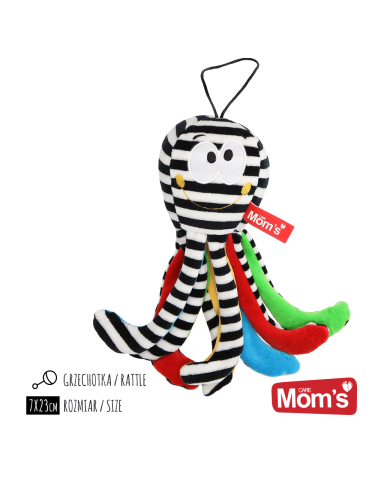 HENCZ 998 Mini Octopus baltos ir juodos spalvos