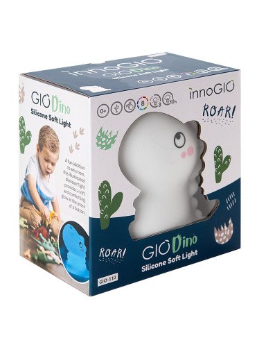 INNOGIO GIO-110 GIO Dino silikoninė lempa