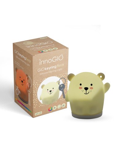 INNOGIO GIO-150 Silikoninė lempa GIOkeyring Bear