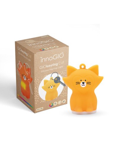 INNOGIO GIO-151 GIOkeyring Cat silikoninė lempa