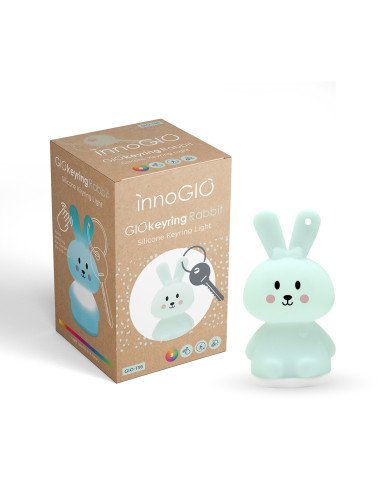 INNOGIO GIO-152 Silikoninė lempa GIOkeyring Triušis