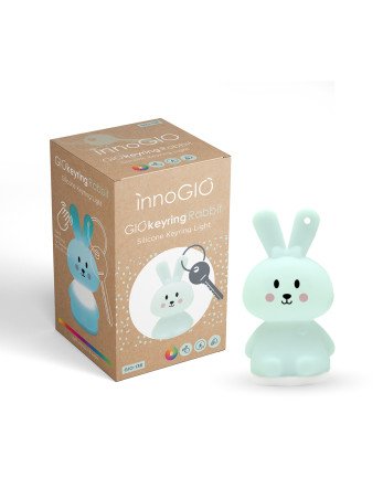 INNOGIO GIO-152 Silikoninė lempa GIOkeyring Triušis