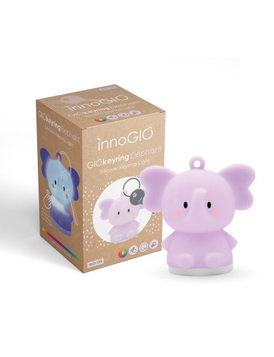 INNOGIO GIO-153 Silikoninė lempa GIOkeyring Dramblys