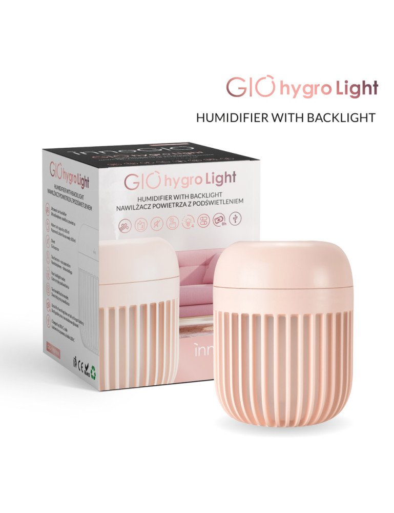 INNOGIO GIO-190PINK GIOhydro oro drėkintuvas