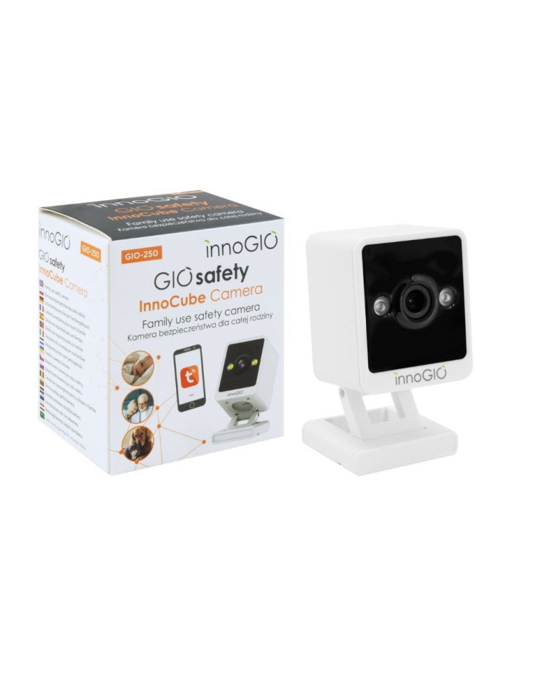 INNOGIO GIO-250 GIOsafety "InnoCube" - šeimai skirtas fotoaparatas