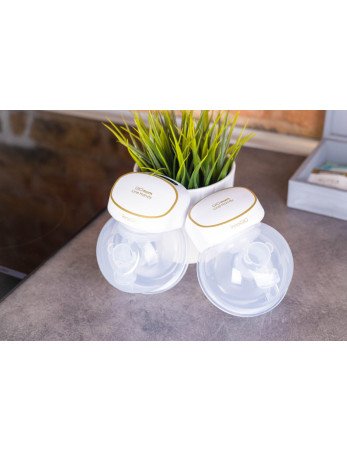 INNOGIO GIO-356 GIOmum Line Patogus dvigubas krūties siurblys + SILIKONINIS dubenėlis GIO-910 NEMOKAMAI